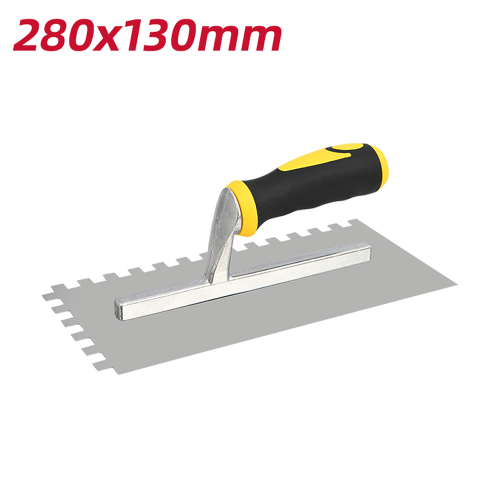 Гладилка  Deli YS EDL509321, нержавеющая, 280 x 130 мм, зуб 10 x 10 мм фото 6