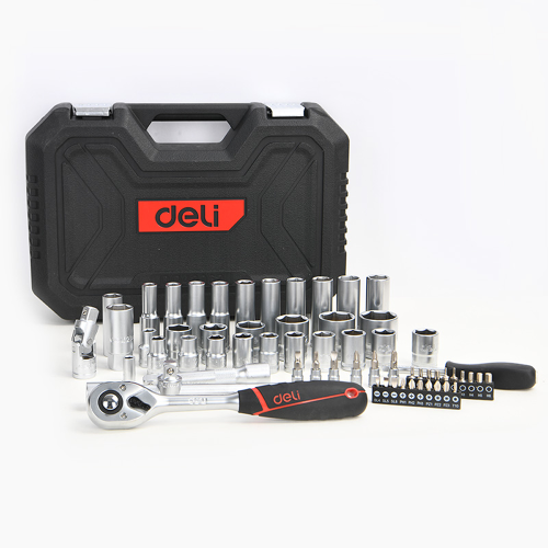 Набор инструмента 1/2" Deli RS EDQ43062, 62 шт. фото 2