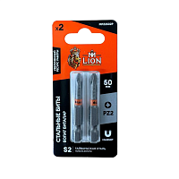 Бита M-Lion MSBPH2100-2, стальная, PH 2х100 мм, 2 шт/упак
