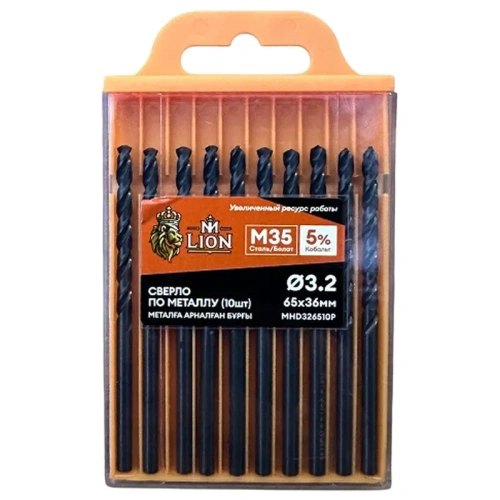 Сверло M-Lion MHD326510P, по металлу, 3,2 х 65 мм