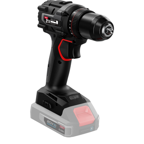 Аккумуляторная дрель-шуруповерт Deli RS EDE-DZ20-2, 20 В, 70 Нм, без АКБ и З/У, коробка фото 6