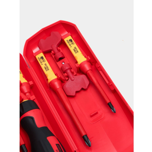 Набор отверток Deli YS DL510107, диэлектрические, 7 шт. фото 5