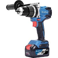 Аккумуляторная дрель-шуруповерт DongCheng DCJZ03-13 (TYPE FK), 20 В, 120 Нм, 2 АКБ, 5 Ач, З/У 4 А