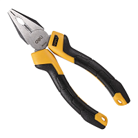 Плоскогубцы Deli YS EDL2006Z, 160 мм, 2-х компонентные рукоятки