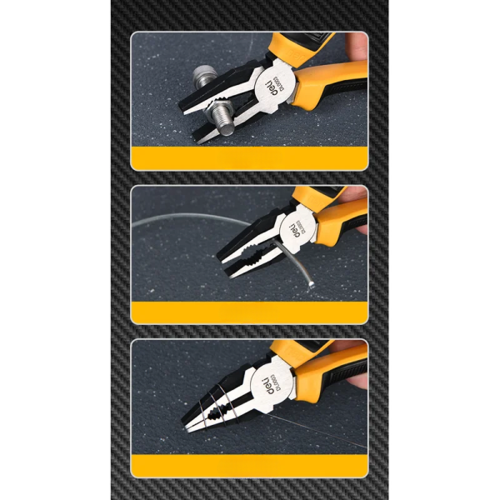 Плоскогубцы Deli YS EDL0003 200 мм, 2-х компонентные рукоятки фото 12 Плоскогубцы Deli YS EDL0003 200 мм, 2-х компонентные рукоятки фото 12