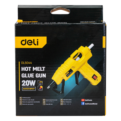Пистолет клеевой Deli YS EDL5044 20 Вт, диаметр стержня 7 мм фото 4