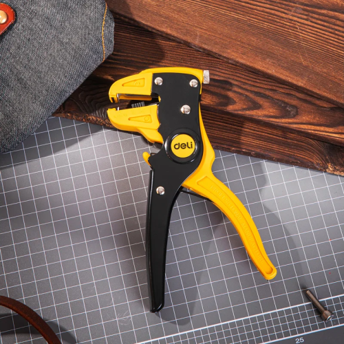 Инструмент для снятия изоляции Deli YS EDL2003, 165 мм, 0.5-6 мм фото 7
