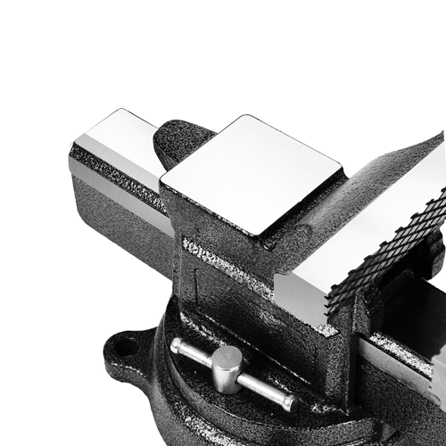 Тиски стальные Deli YS EDL2904Z, поворотные, с наковальней, 4"-100 мм фото 3