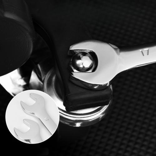 Ключ комбинированный Deli YS EDL34113, 13 мм, с трещоткой, 72 зуба фото 3