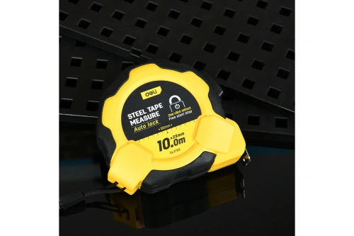 Рулетка Deli YS EDL3799 10 м/25 мм фото 6