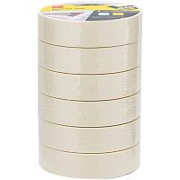 Клейкая лента малярная Deli EA405/6, 24 мм х 18,2 м, 145 мкм, 6 шт./упак