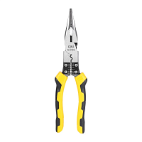 Длинногубцы Deli YS EDL101008, многофункциональные, 220 мм, комбинированные