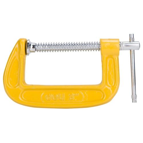 Струбцина G-образная Deli YS EDL-G203, 75 мм фото 8