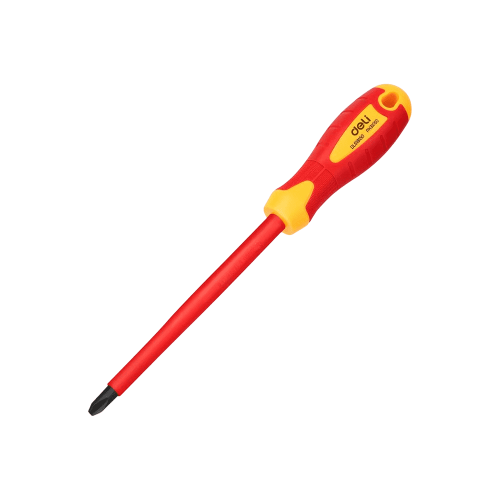 Отвертка Deli YS EDL518150, диэлектрическая, PH3 x 150 мм