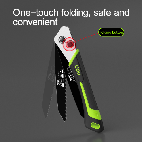 Пила садовая Deli GS EDL-YL2405, 203 мм, складная фото 3