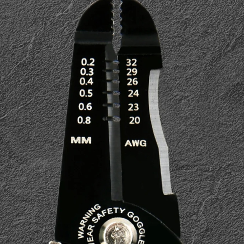 Инструмент для снятия изоляции Deli RS EDL383028, 180 мм, 0.2- 0.8 мм фото 3