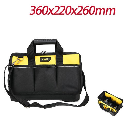 Сумка для инструментов Deli YS DL586119, 360 x 200 x 220 мм, 13 карманов фото 6