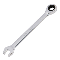 Ключ комбинированный Deli YS EDL34124, 24 мм, с трещоткой, 72 зуба