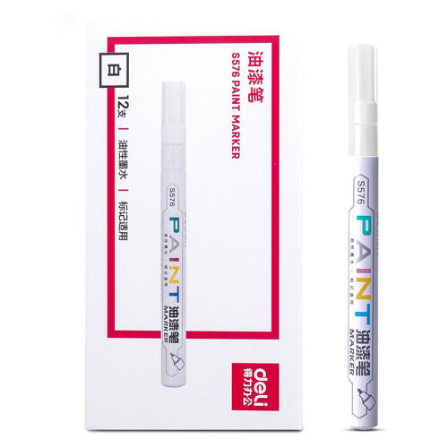  Маркер перманентный на нитрокраске Deli "Paint", 1,5 мм фото 2