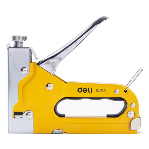 Степлер Deli YS EDL1313, механический, 3-в-1 + комплект скоб (П, U, T) фото 7